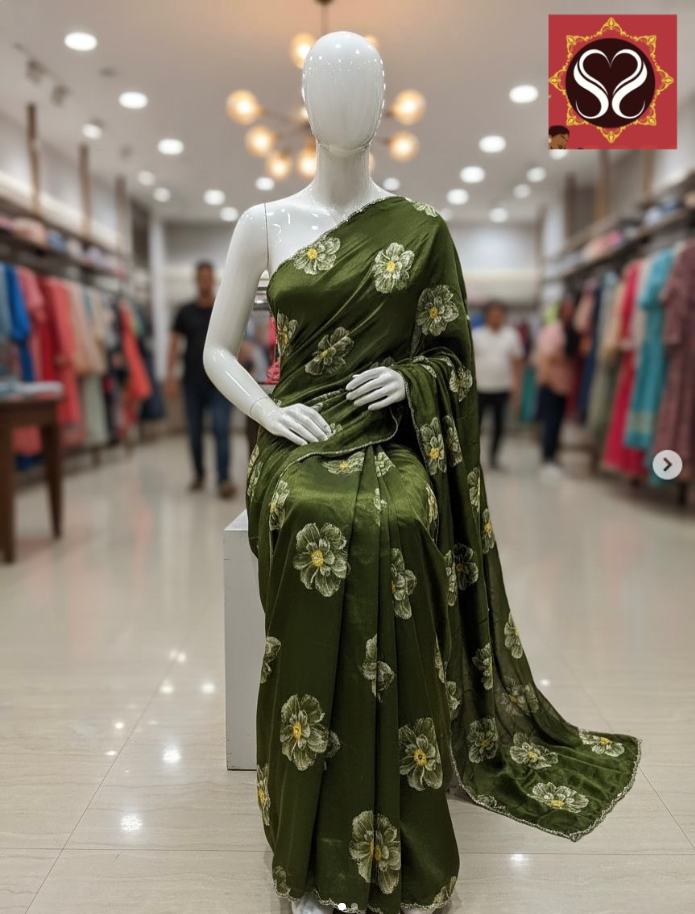 Featured Ssarthi Draped Saree